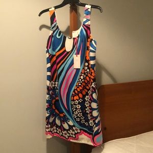 Julie brown cocktail dress